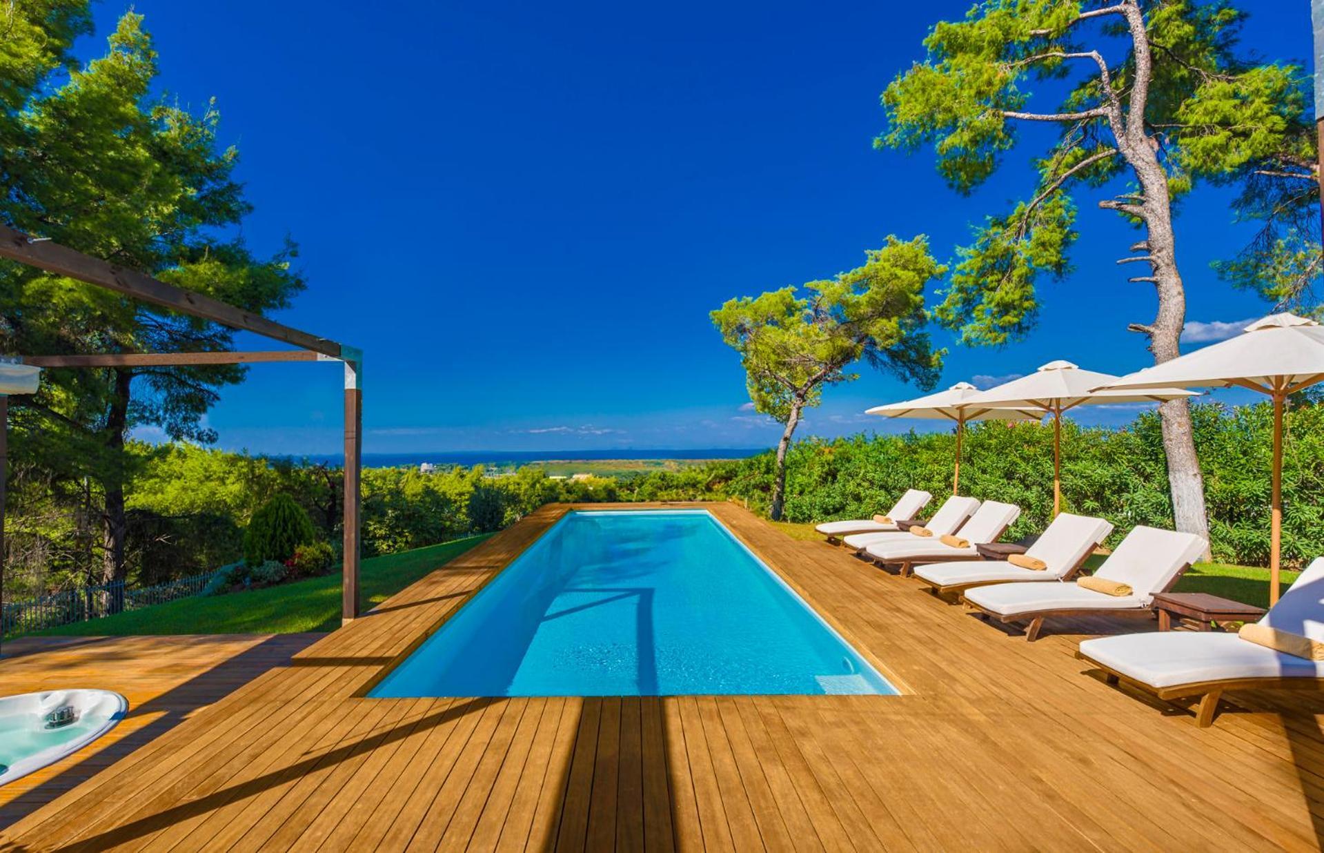 The White Villa At Sani Παραλία Σάνη Εξωτερικό φωτογραφία
