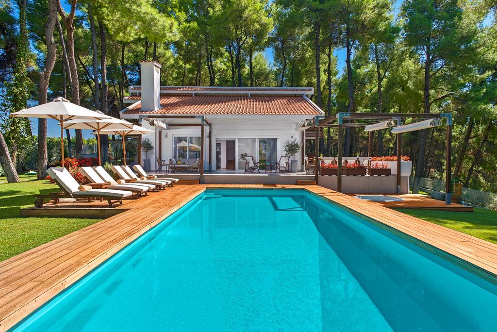 The White Villa At Sani Παραλία Σάνη Εξωτερικό φωτογραφία